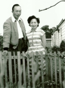 My grandpa in his younger years with his wife (my grandma)